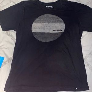 Black Hurley Crewneck T-Shirt